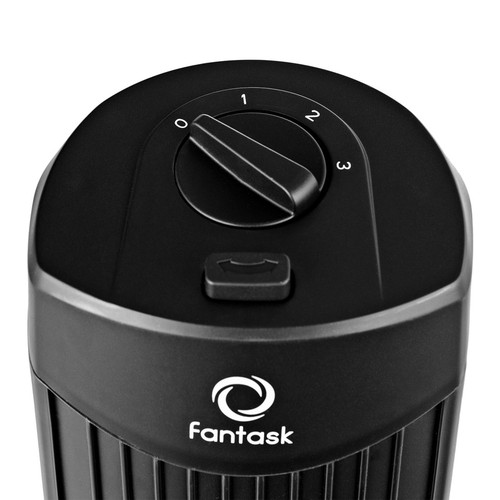 Fantask 35W 28" Oscillating Tower Fan 3 Wind Speed Quiet Bladeless Cooling Room - Picture 11 of 12