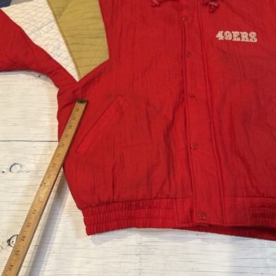 Vintage 90s NFL Starter San Francisco SF 49ers Full Zip Football