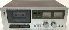Vintage AKAI CS-703D Stereo CASSETTE DECK Tested & Working