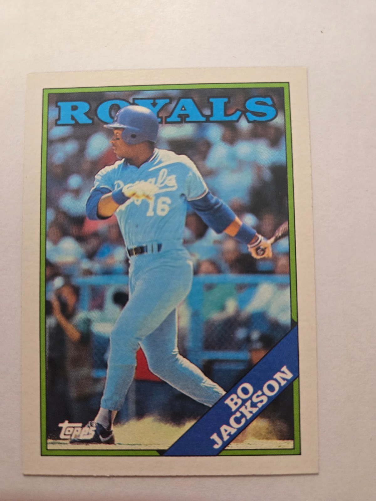 1988 Topps - Bo Jackson #750 Rare Vintage Collector's Edition (Tiffany)