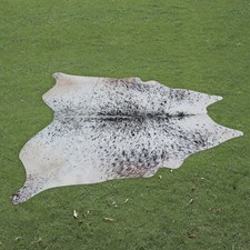 100 Real Natural Area Cow Hair On Cowhide Skin Floor Rug Carpet 61"x64" CC1385