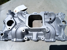 Edelbrock "TORKER II" Aluminum Intake Manifold Small Block Chevy 1955-86 #5001