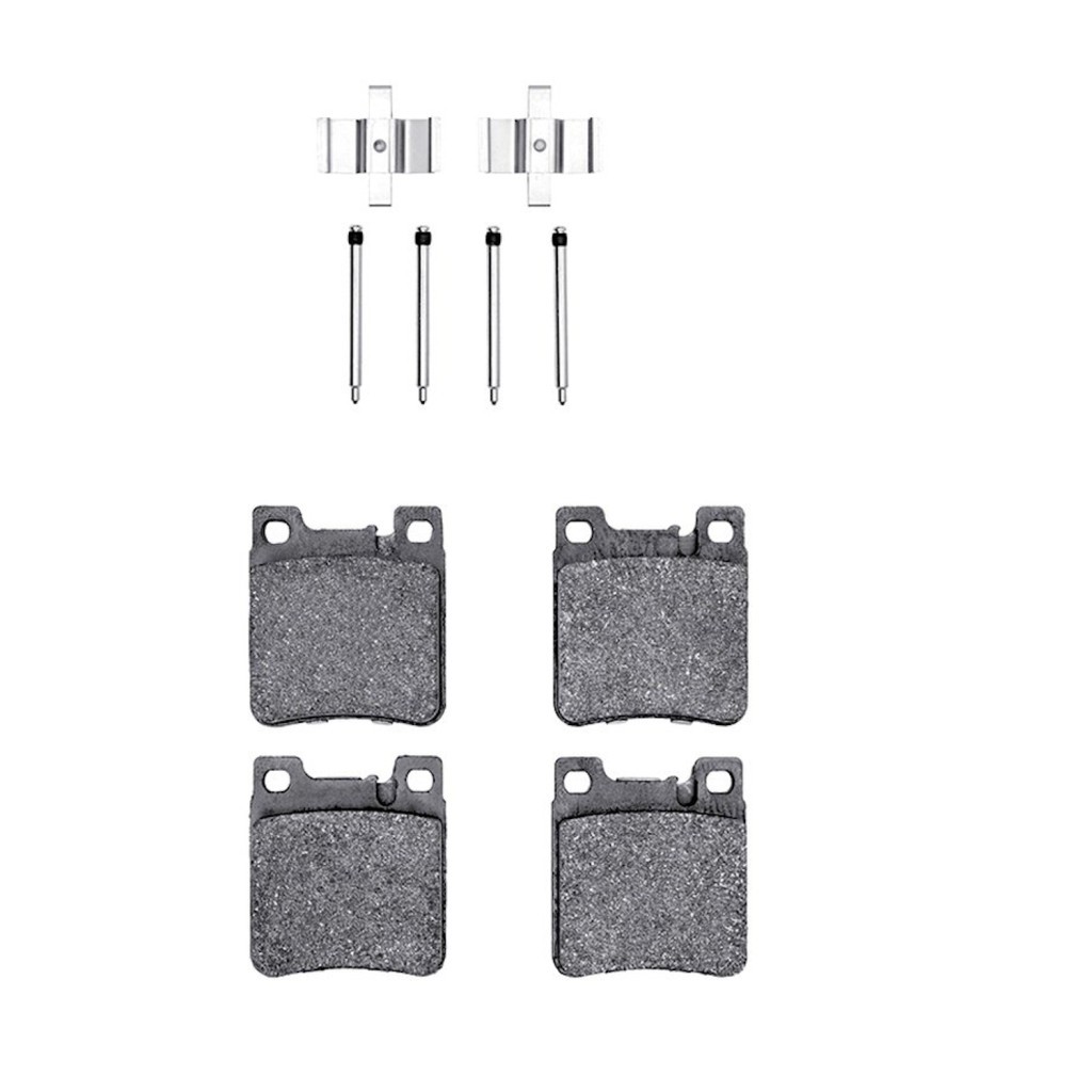 For Mercedes-Benz CLS500/SLR McLaren 2005-2009 Rotor Set | Rear | Silver Vented