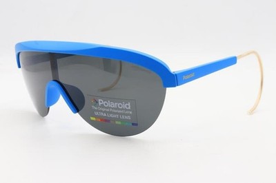 Polaroid PLD 6037/S Sunglasses Blue Gold RCTM9 Authentic 99m