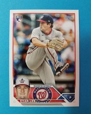 2023 Topps Series 1 Evan Lee RC #243 Washington Nationals