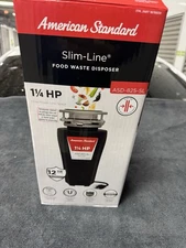 American Standard Slim Line 1.25HP Food Waste Disposer ASD-825-SL (Black)