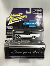 JOHNNY LIGHTNING: 1958 Chevrolet impala * WHITE LIGHTNING CHASE*