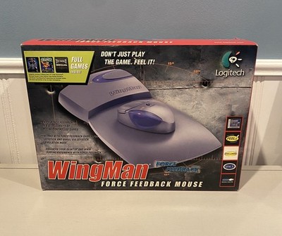 Vintage Logitech Wingman Force Feedback Mouse USB BRAND NEW SEALED Computer Game