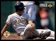 1994 Collector's Choice Silver Signature #346 Andy Van Slyke TC - Pittsburgh Pir