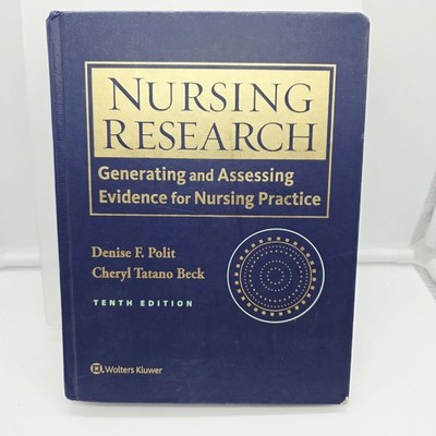Nursing Research 10th Edition Polit Beck Evidence for Nursing Practice HC