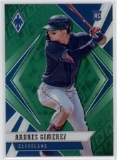 2021 Andres Gimenez Chronicles Phoenix Green Prizm    RC 34/75    #3 (G740)