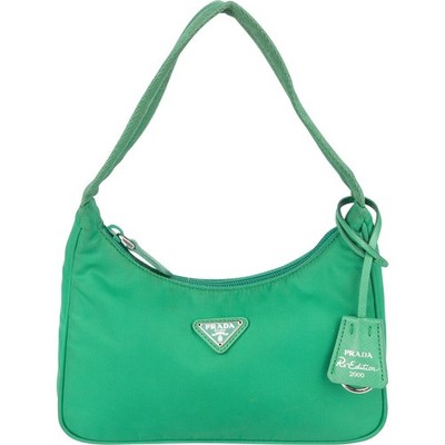 Prada Green Nylon Re-Edition 2000 Handbag Tasche