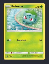 Bulbasaur 1/73 Regular 2017  Pokemon Trading Card TCG 