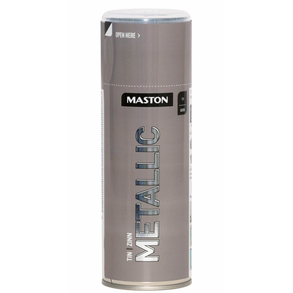 11x Maston Spray Paint Metallic Gloss Metallic Tin 400ml - Image 4