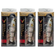 (Lot of 3) Catch Co Triton Mike Bucca Bull Mullet Swimbait 5.5" 1.5oz Pinfish