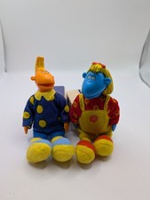 McDonalds Plush Tweenies Figures CBeebies Jake & Bella toys. From 2001.