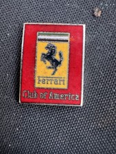 Vintage Ferrari Club of America (FCA) Enamel GOLF BALL MARKER? – 1970s/1980s