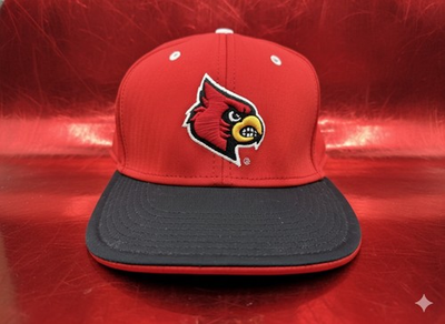 #ad #ad University Of Louisville Cardinals Embroidered Baseball Hat Sz XL The Game Pro $16.99