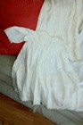 BIG LOT! Doll Clothes ANTIQUE WHITE GOWNS Christening Dresses LOT JK — photo 7