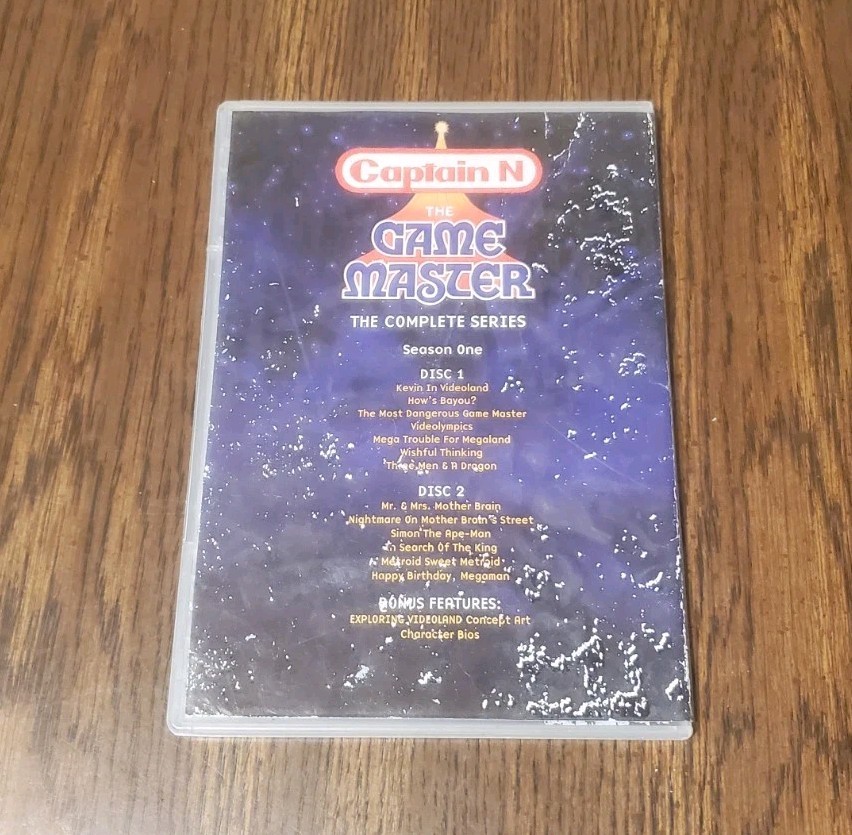 Captain N: The Game Master - The Complete Series (DVD, 2007, 4