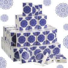 100 Packs 700 Sheets Pocket Tissues Travel Size Bulk 3 Ply Individual Small M...
