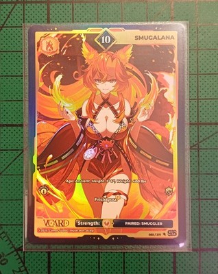 GamerSupps Vcard - Divine Chaos - SmugAlana - 10 Ultra Rare - 1st Edition