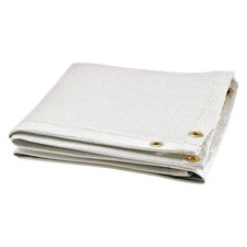 STEINER 367-6X8 Welding Blanket,6 ft W,8 ft L,White 1H171