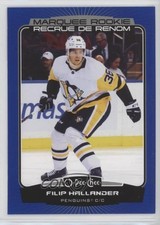 2022-23 O-Pee-Chee Marquee Rookie Blue Border Filip Hallander #565 0v2l
