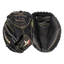 SOLID BLACK PRO-ELITE  CATCHERS MITT-CM3000SBK-1