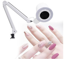 Vacuum Nail Dust Collector for Pedicure & Manicure with Built-in Dimmable LED
