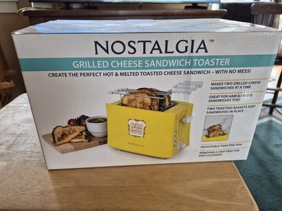 Nostalgia Grilled Cheese Sandwich Toaster: Brand New, Never Used.