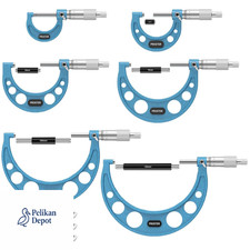 Außenmikrometer Set 0 150 mm Präzise Mikrom...