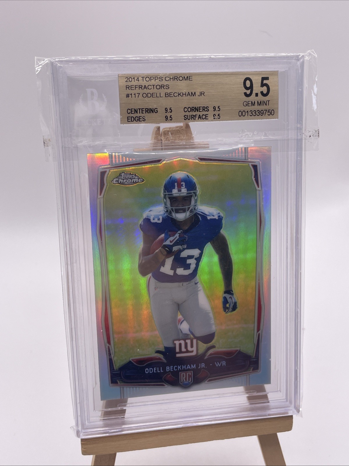 2014 Topps Chrome - Odell Beckham Jr. #117 Refractor (RC)