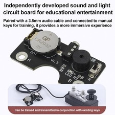 Morsecode-CW-Übertragungstrainer Tastenton-Licht Platine für manuelle Taste u