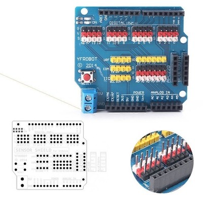 1PC V5.0 Sensor Shield Expansion Board Shield Modul für UNO R3