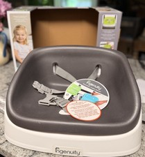 Ingenuity SmartClean Toddler Booster - Slate