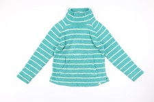 Womens UK Size 12 Weird Fish Blue Pullover Sweatshirt