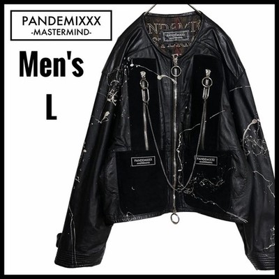 Mastermind Men Jacket Pandemixxx Custom Made Genuine Leather JPN Limited Edition