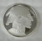 1 oz Silver Buffalo SilverTowne Round .999 Fine Silver!