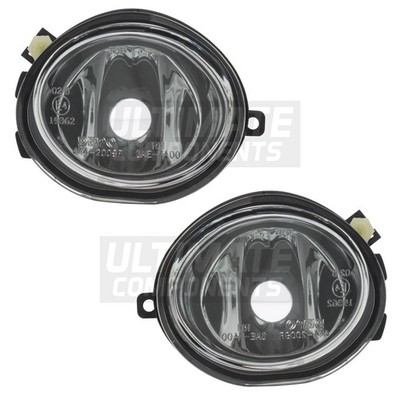 BMW 5 Series E39 Estate M-Sport & M5 2000-9/2003 Front Fog Lights Lamps 1 Pair