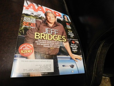 AARP Magazine 2014 August September Jeff Bridges