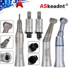 Dental Slow Low Speed Handpiece Straight Contra Angle Air Motor 4 /2H