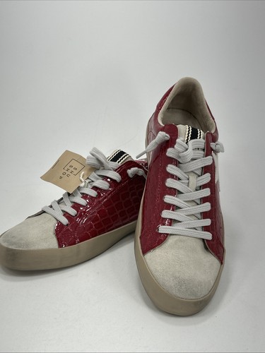 Baskets rouges femme Shu Shop Paula Cherry pointure 11 - Photo 1/9