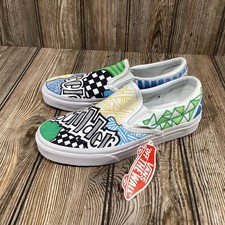 Vans Womens Size 7 New With Tags Slip On Casual Loafers Skate Shoes Sneakers