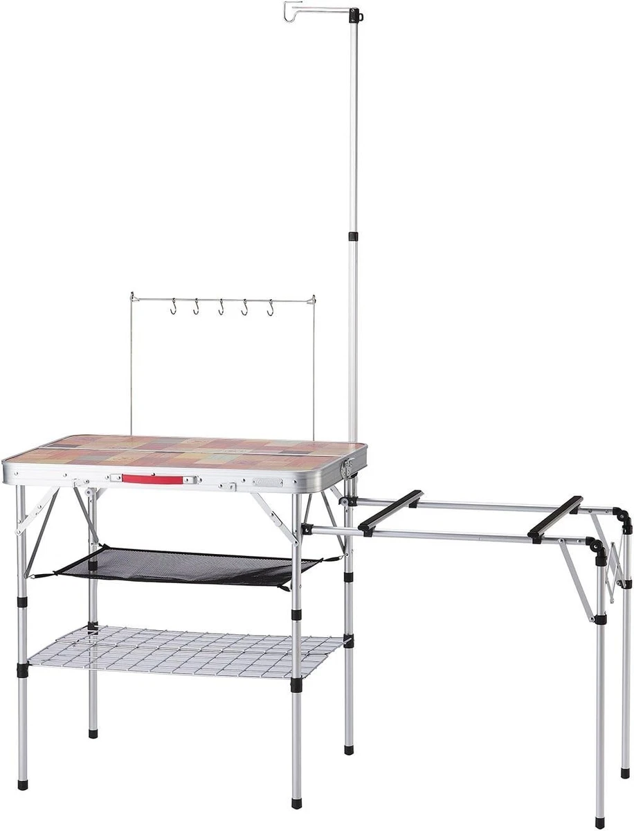 テーブル・チェア・ハンモック Coleman ALL-IN-ONE KITCHEN TABLE Coleman Kitchen for sale | eBay