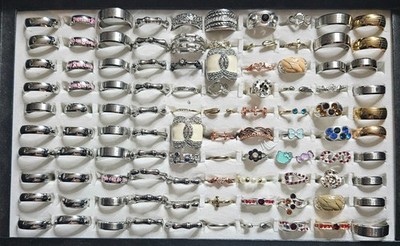 Vintage to Modern Wearable Jewelry, 1lb Mixed Lot, Great For Resellers!