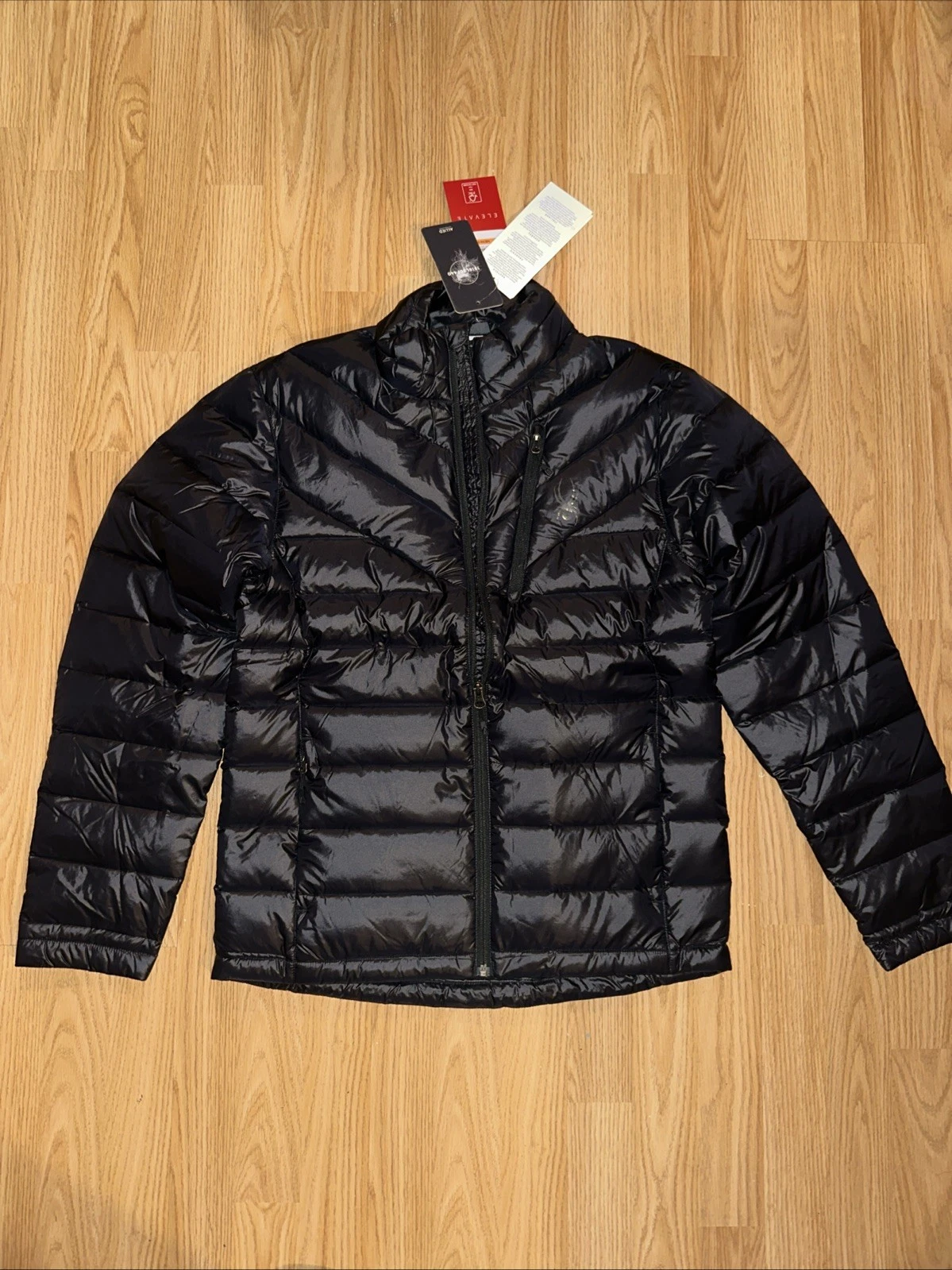 SPYDER Syrround 600 Fill Down Men's S Black Jacket/Coat Puffer Layer Small NEW