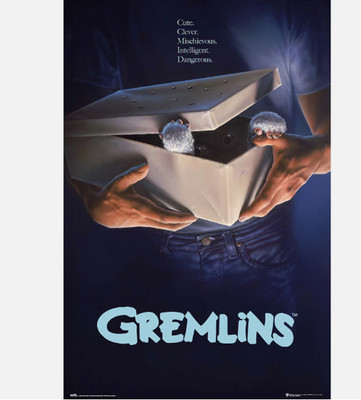 Gremlins  Movie Poster  Print wall art decor