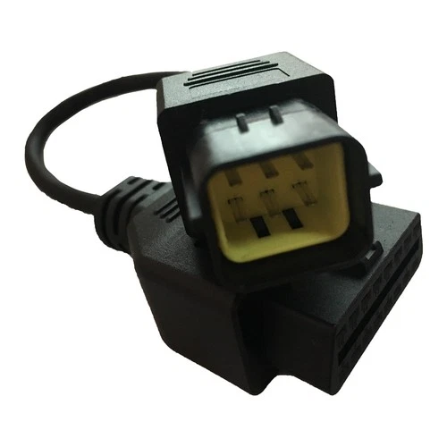 Adapter for Husqvarna SWM Motorcycle 6 Pin OBD 2 OBD2 Diagnostic Plug #38