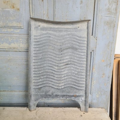 C8090 Altes Waschbrett | wash board | Zink | um 1920 | TOP